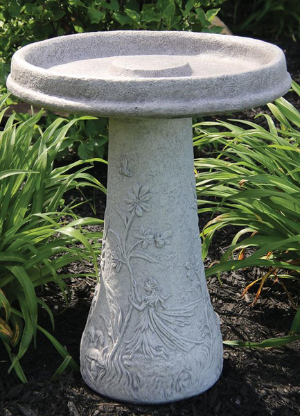 24" Fairy Garden Bird Bath