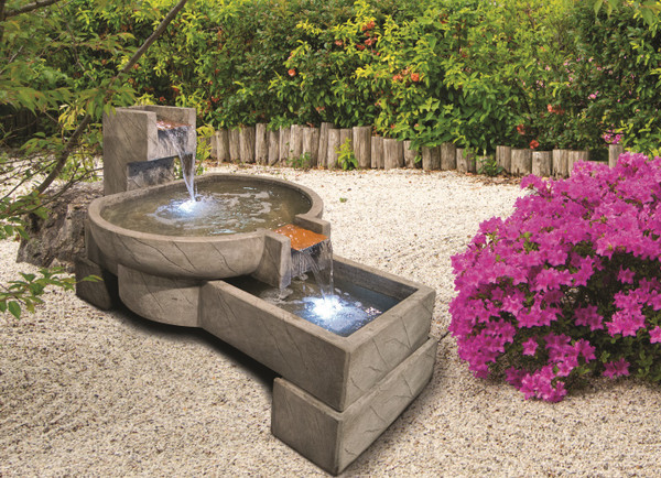 32" NeoStone Cascade Fountain, 3 pc