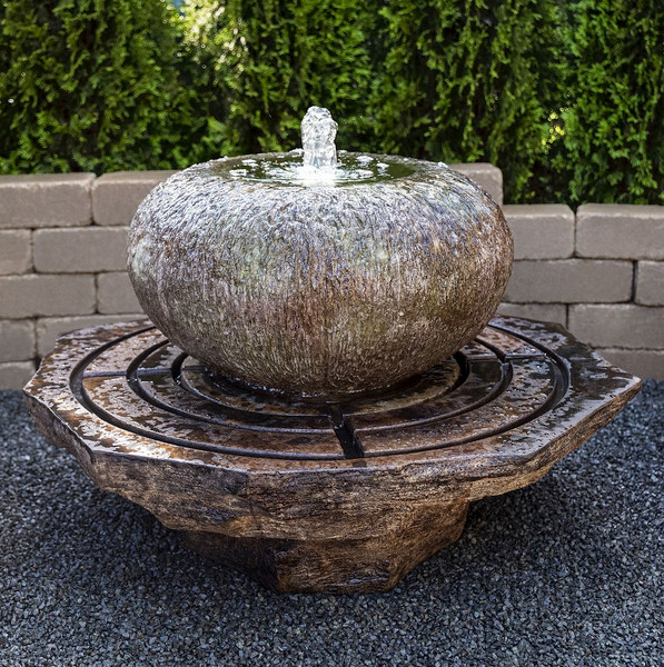 23" Low Organic Bowl Fountain