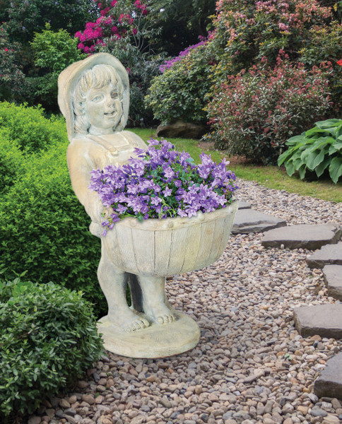 23" Petite Flower Girl Planter