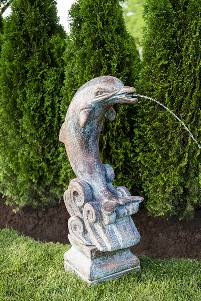 33" Spouting Dolphin Spitter