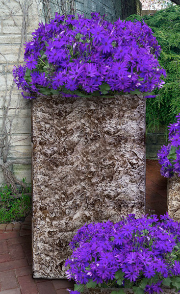 36" Large Monolith Slate Planter