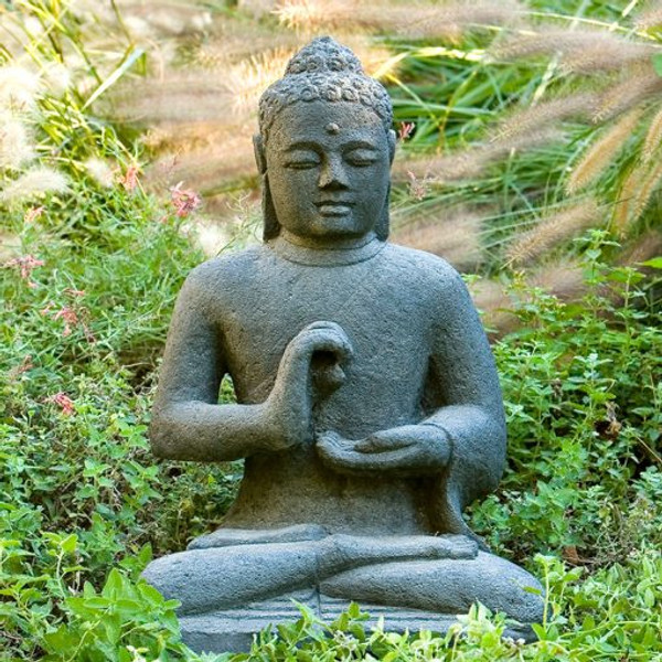 25" Indonesian Seated Buddha