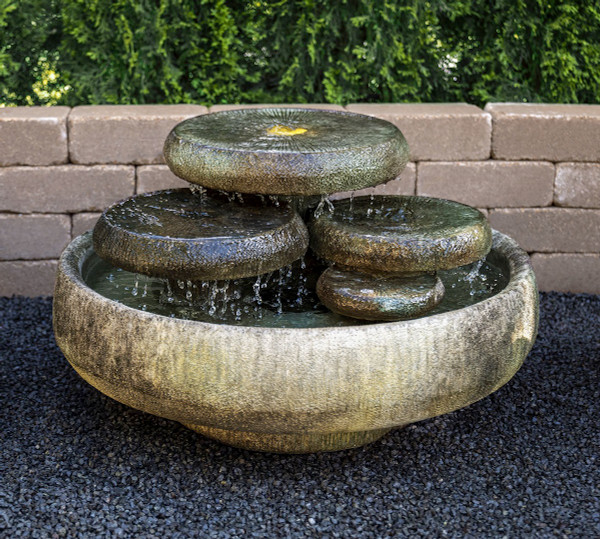 18" Water Lilies Fountain