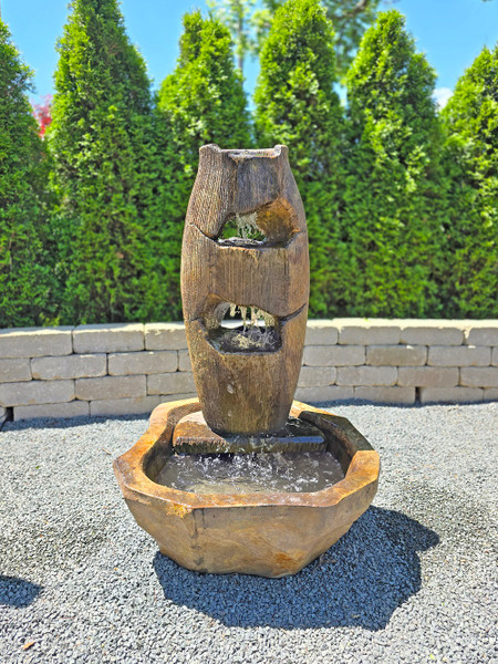 41" Grotto Fountain, 2 pc