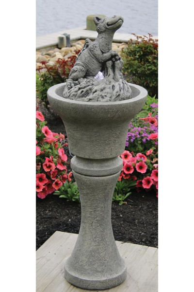 41" Chillin Dragon Fountain