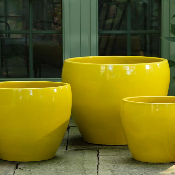 Cabachon Planters - Limon - S/3