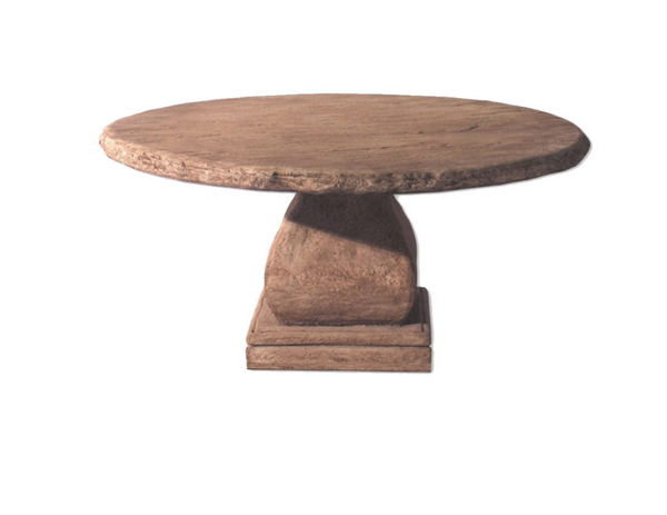 48" Round Old English Coffee Table