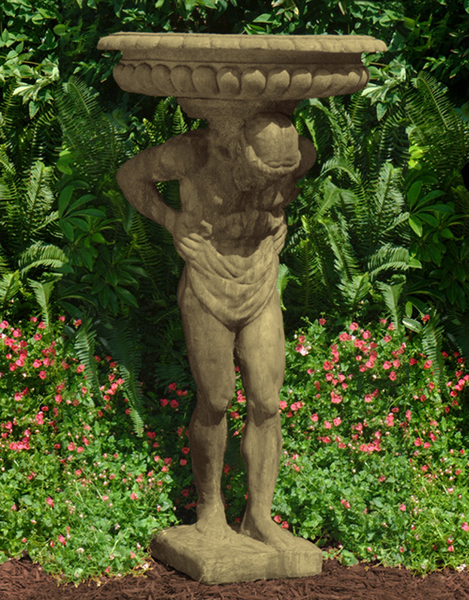 43" Atlas Birdbath