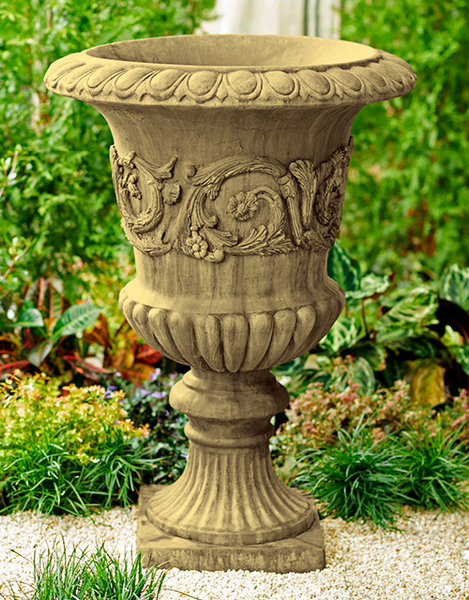 47" Gallery Scroll Urn