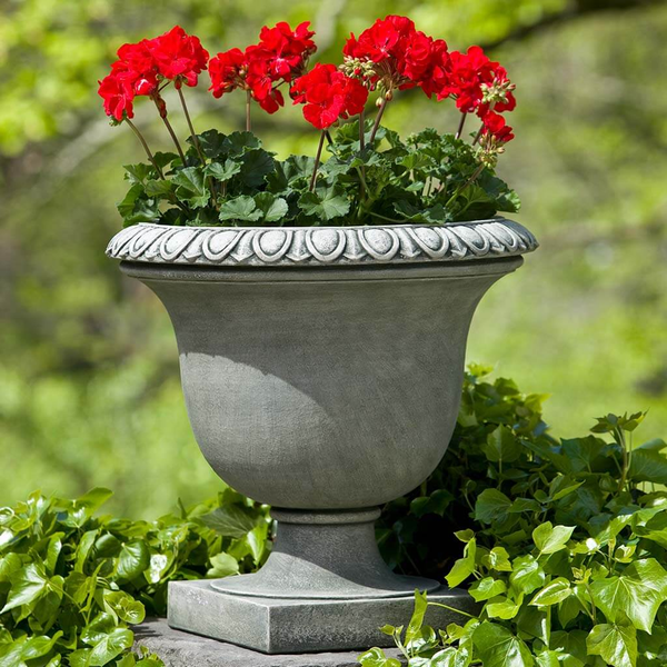 19" Litchfield Egg & Dart Urn