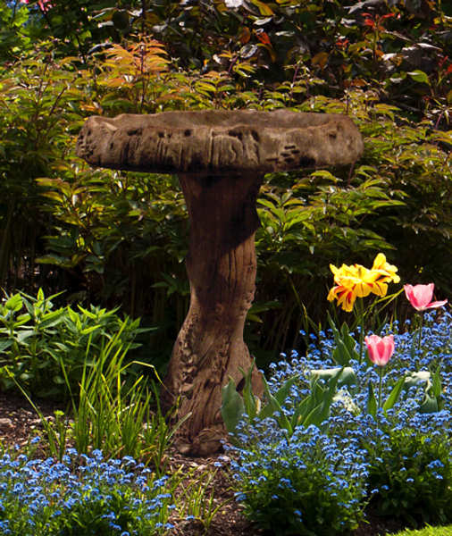 25" Wildwood Birdbath