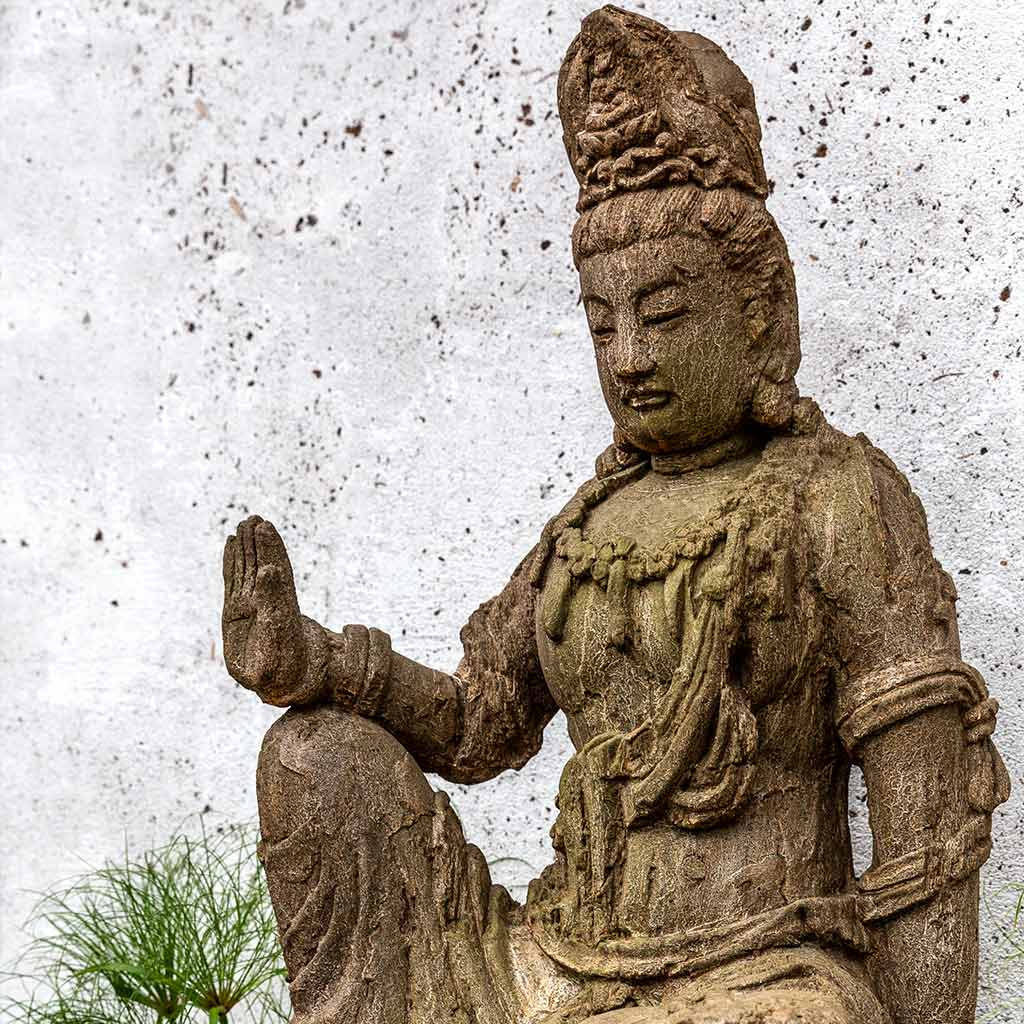 Antique Quan Yin Buddha Fountain - Thumbnail 3