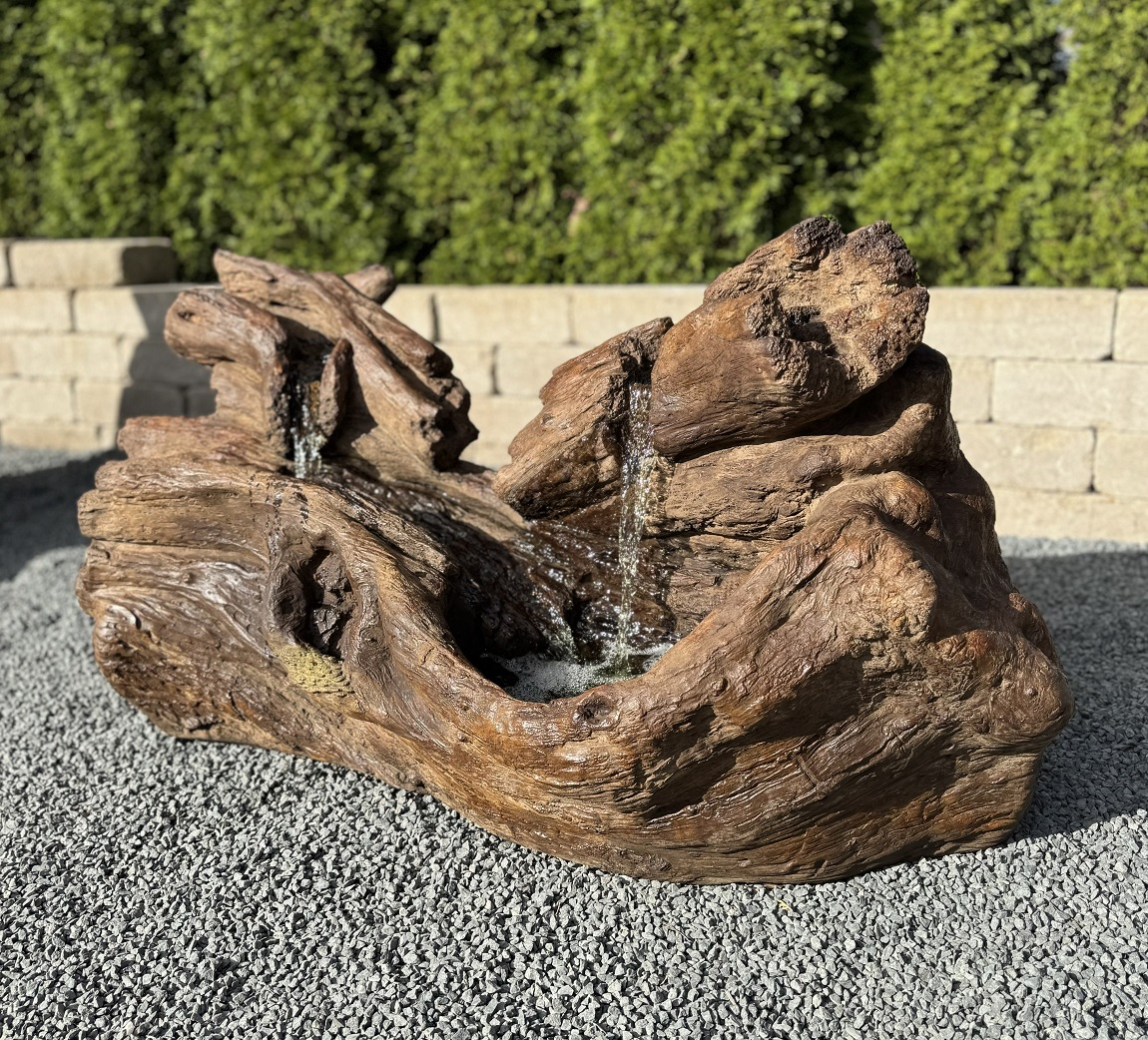23" Fallen Logs Fountain, 1 PC