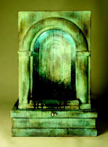 42" Grotto Falling Diamonds Fountain, 2 PC