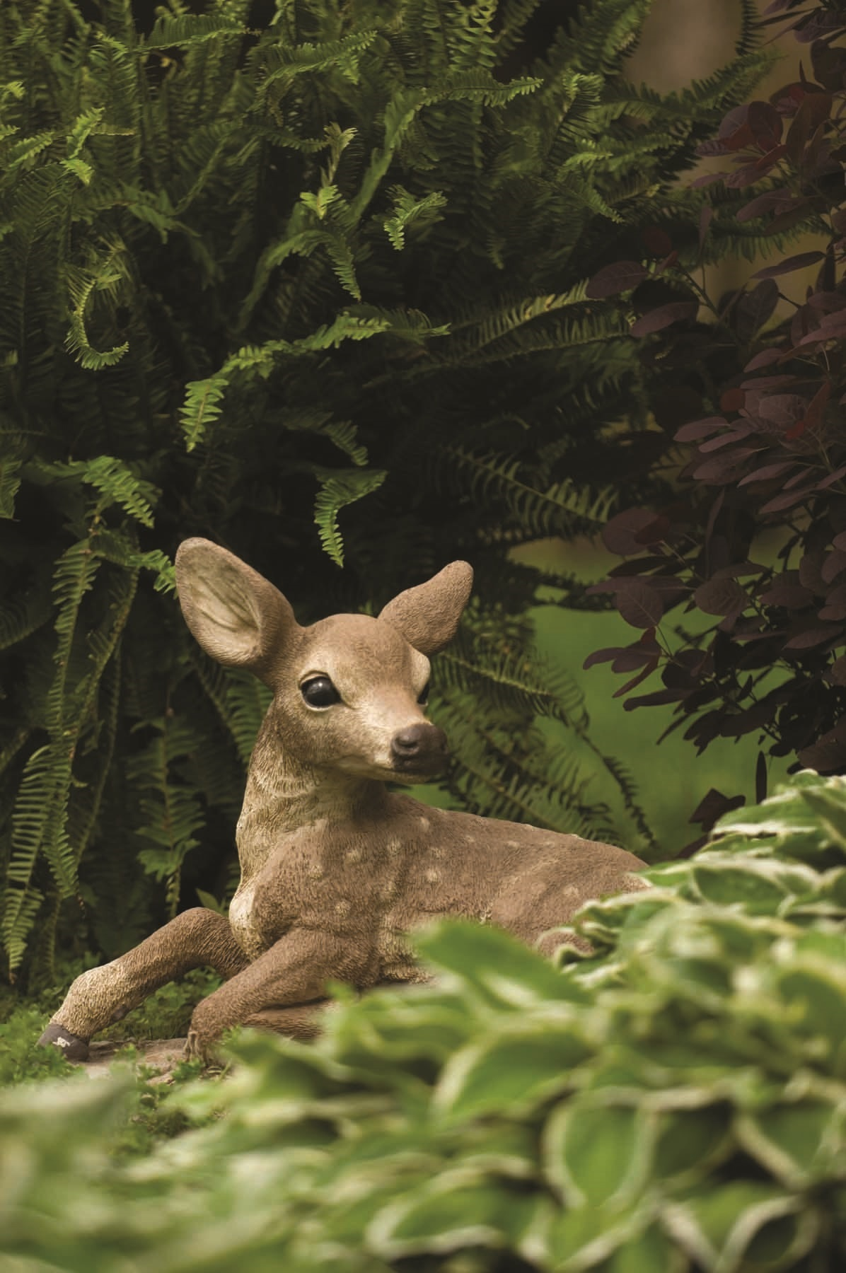 19" Fawn Rising On One Leg