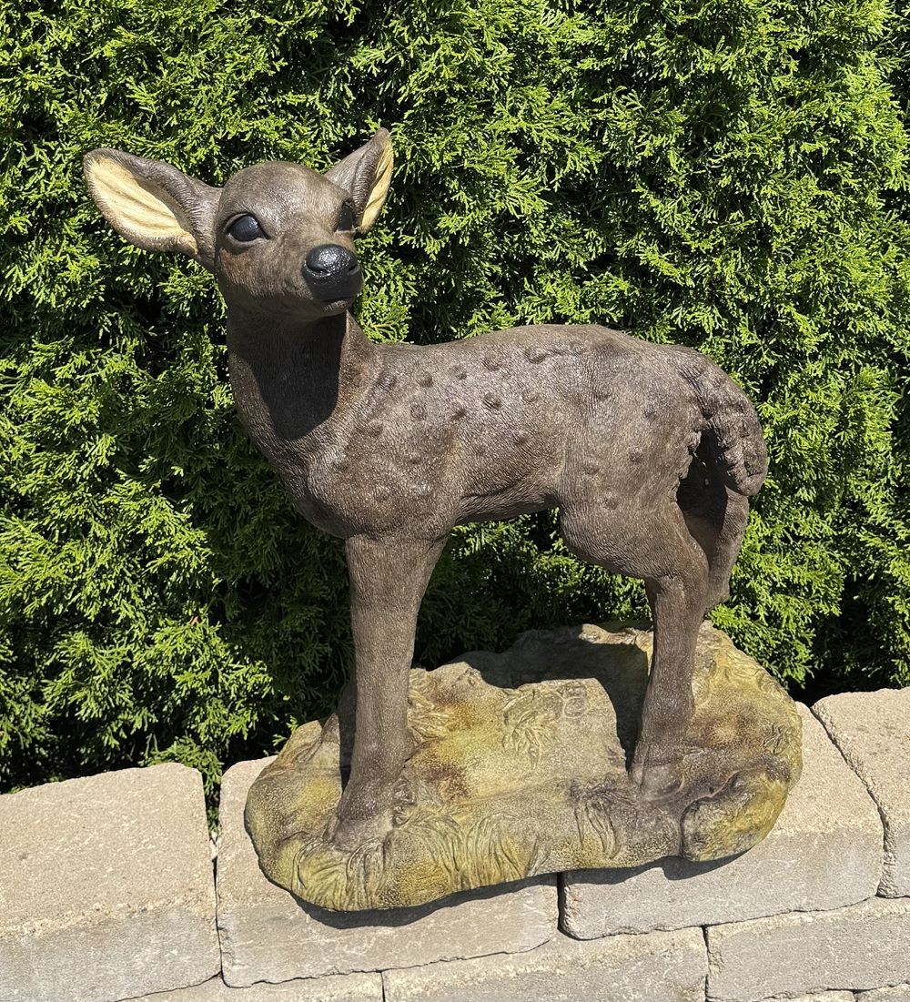 26" Standing Fawn