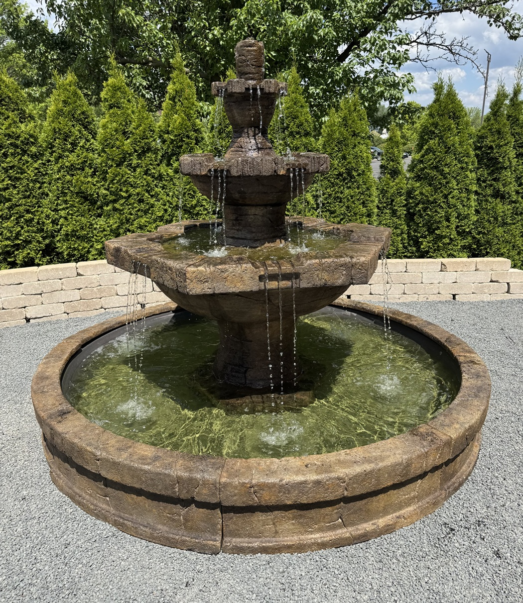 74" Grenoble Fountain in Pool