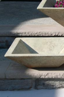 24" Square Low Bowl Planter