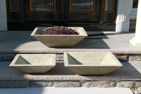 Massarelli's Low Bowl Planter