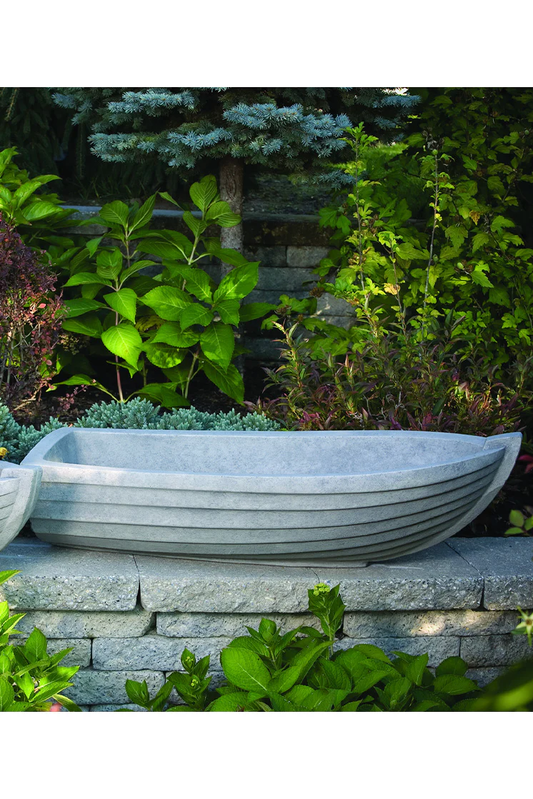 13" Large Row Boat Planter