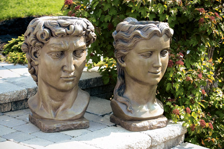 Massarelli's David Bust Planter - Thumbnail 2