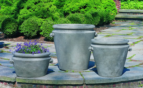 25" Scroll Handle Large Planter