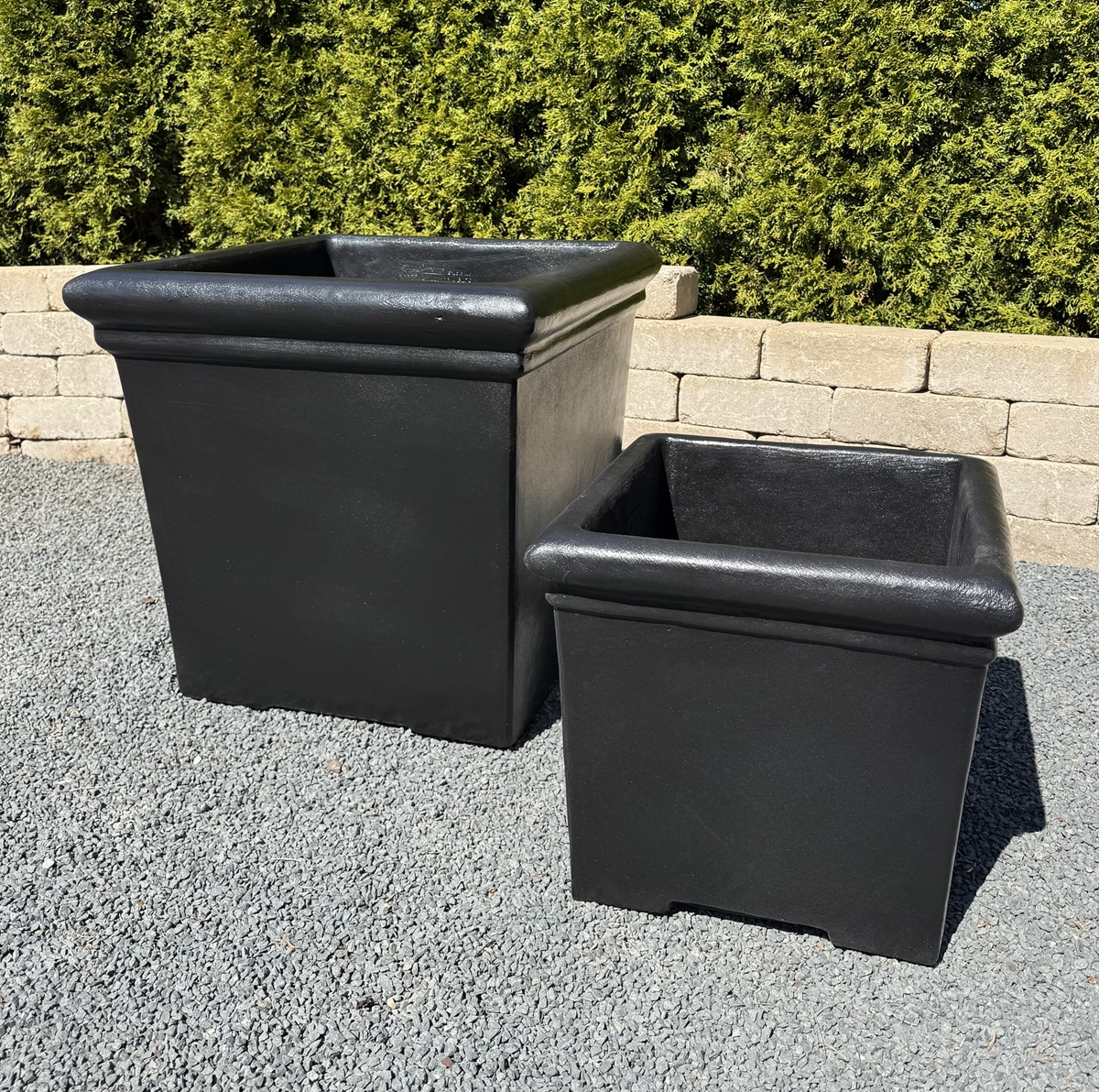 25" Large Square Planter