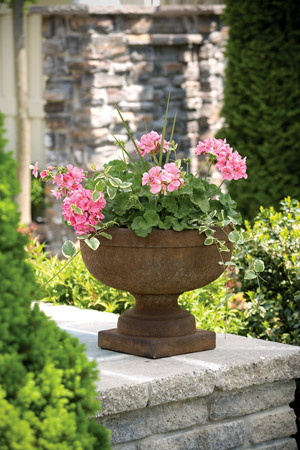 15" Plain Band Urn