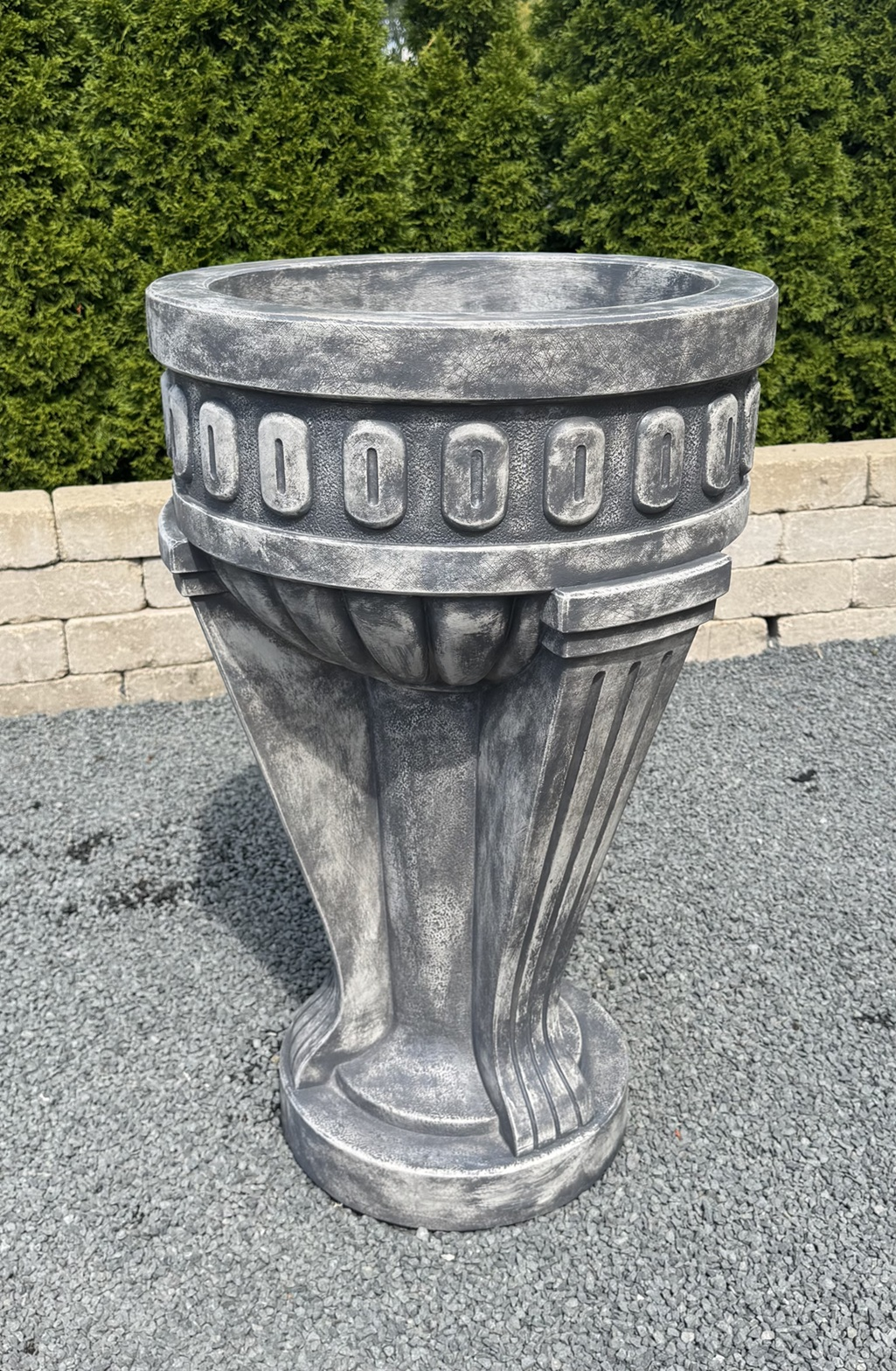 35" Tall Chalice Planter