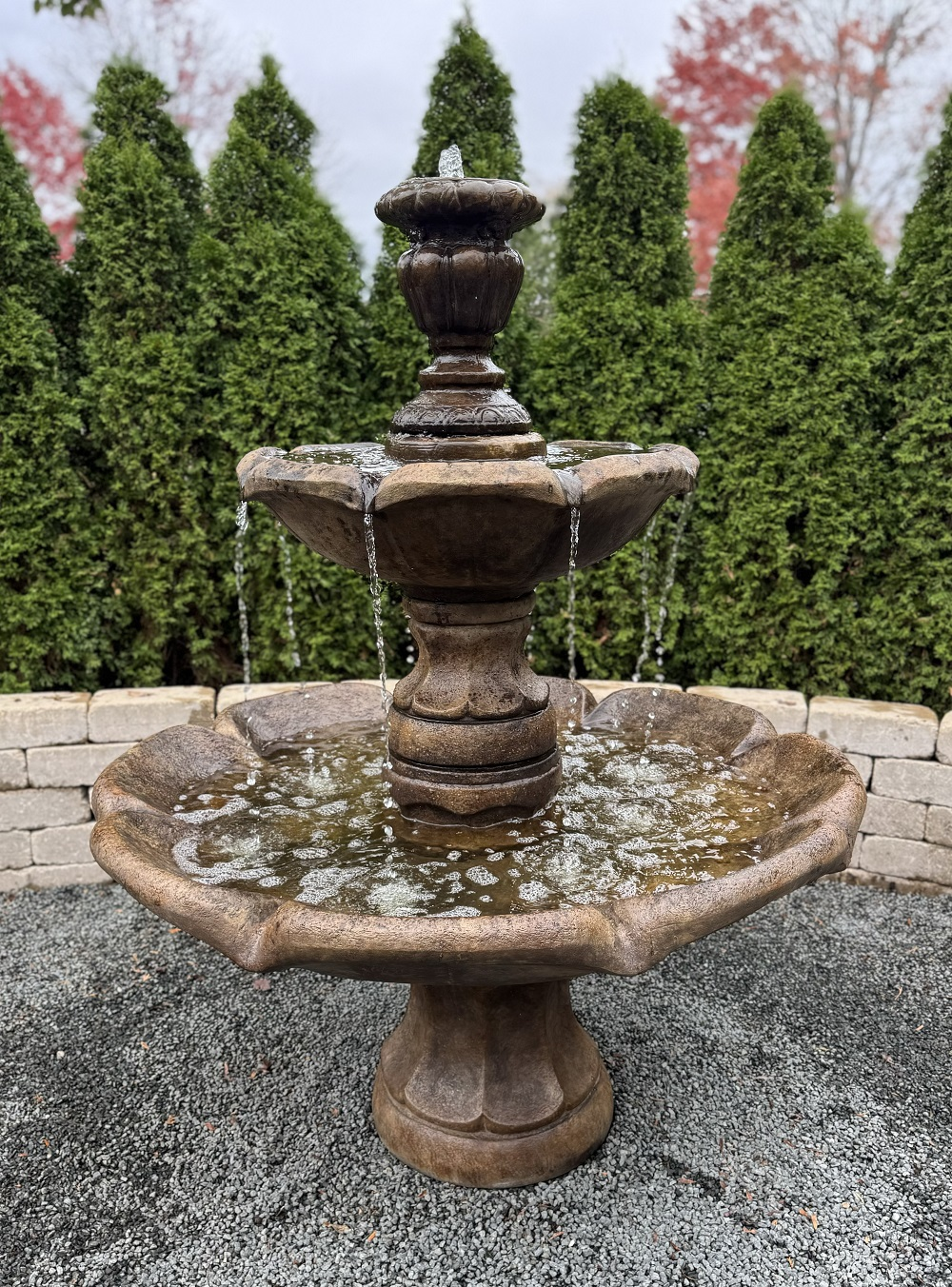 58" Finial Fountain