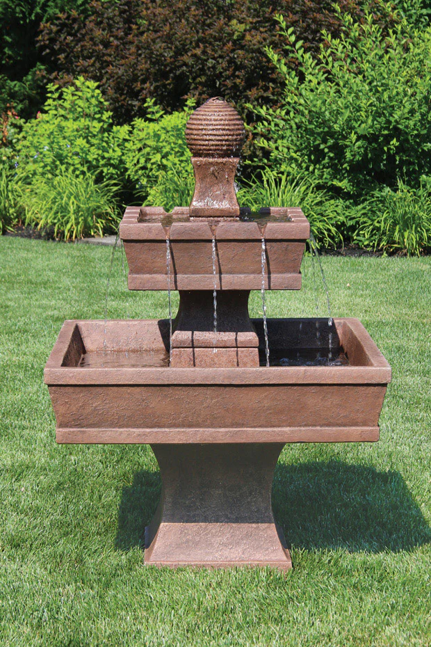 47" Two Tier Oliveto Fountain