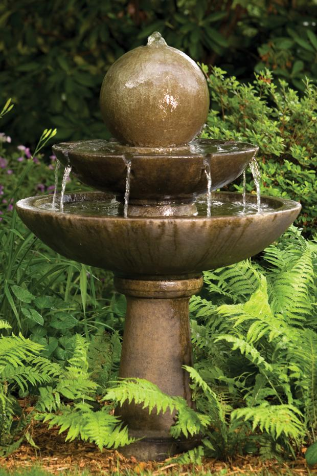 46" Tranquility Sphere Spill Fountain