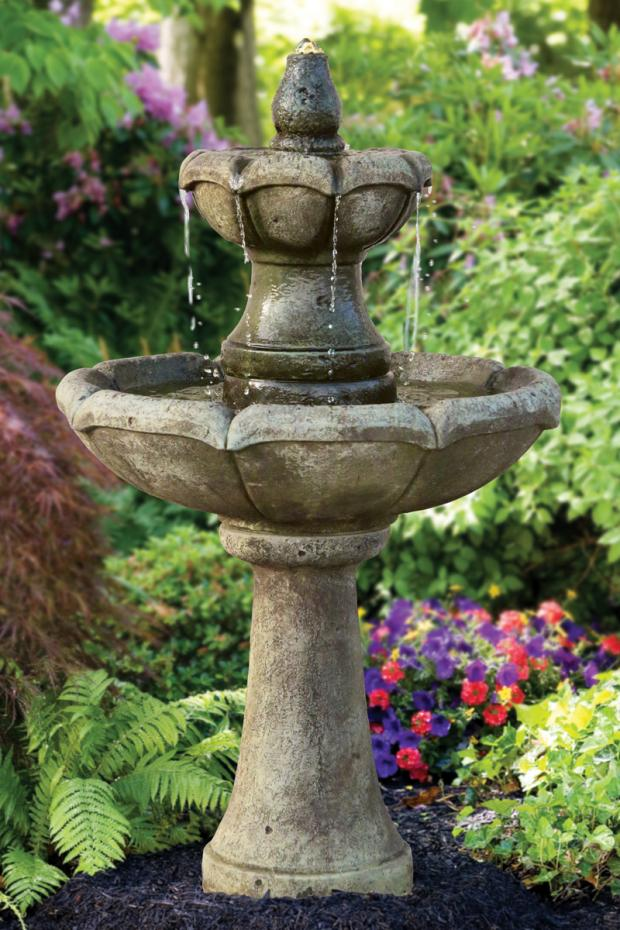 46" Two Tier Charlotte Fountain