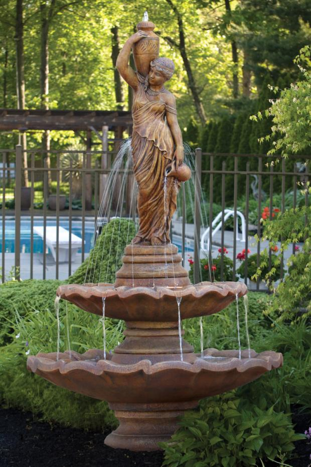 Massarelli's Grecian Lady Fountain