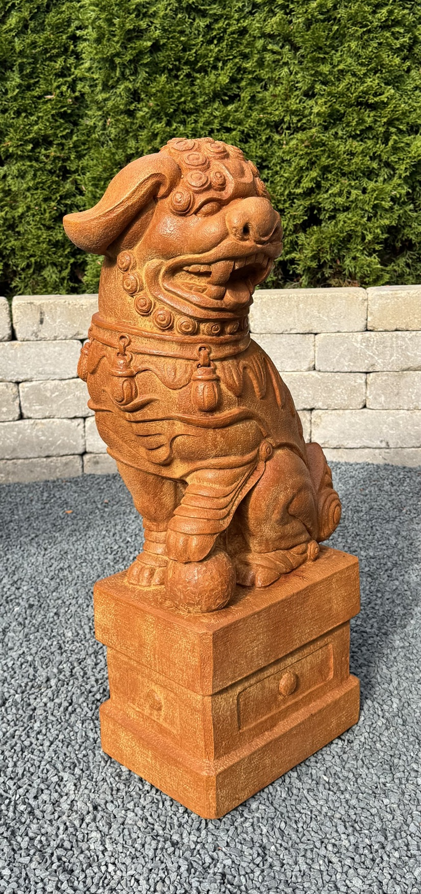 31" Large Foo Dog (Facing Left)