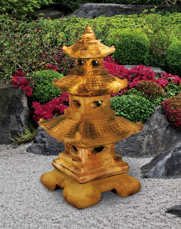 40" Large Tier Great Pagoda Lantern
