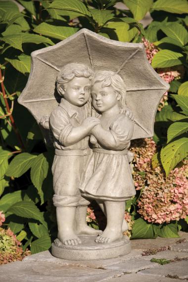 Massarelli's Rainy Day Children Sculpture - Thumbnail 2