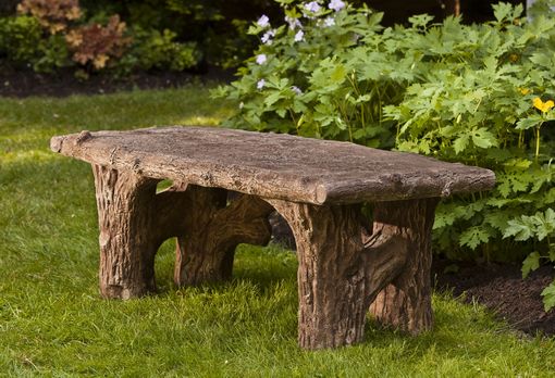 48" Faux Bois Bench