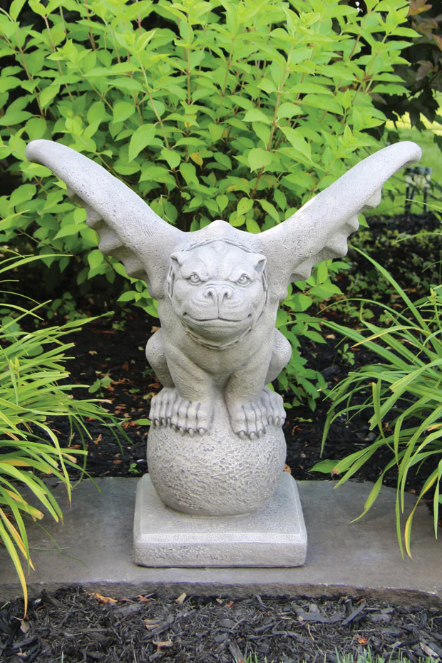 27" Gargoyle on Globe