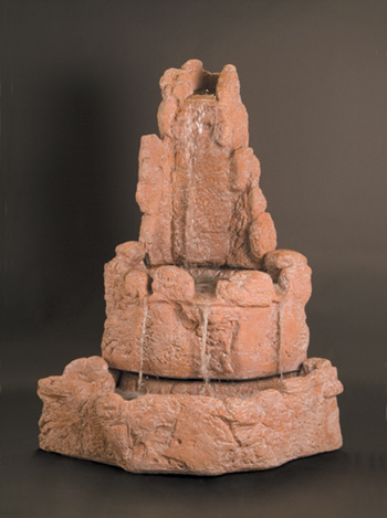 Medium Corner Rock Wall Fountain - Thumbnail 3
