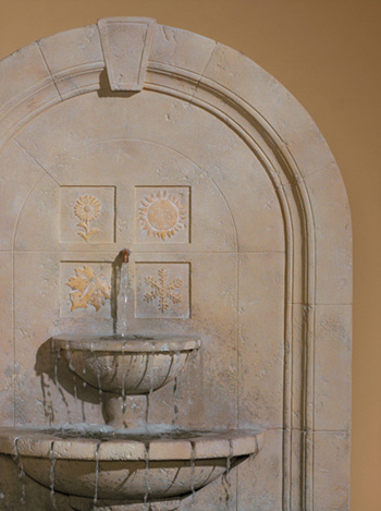 66" Seasons Change Wall Fountain