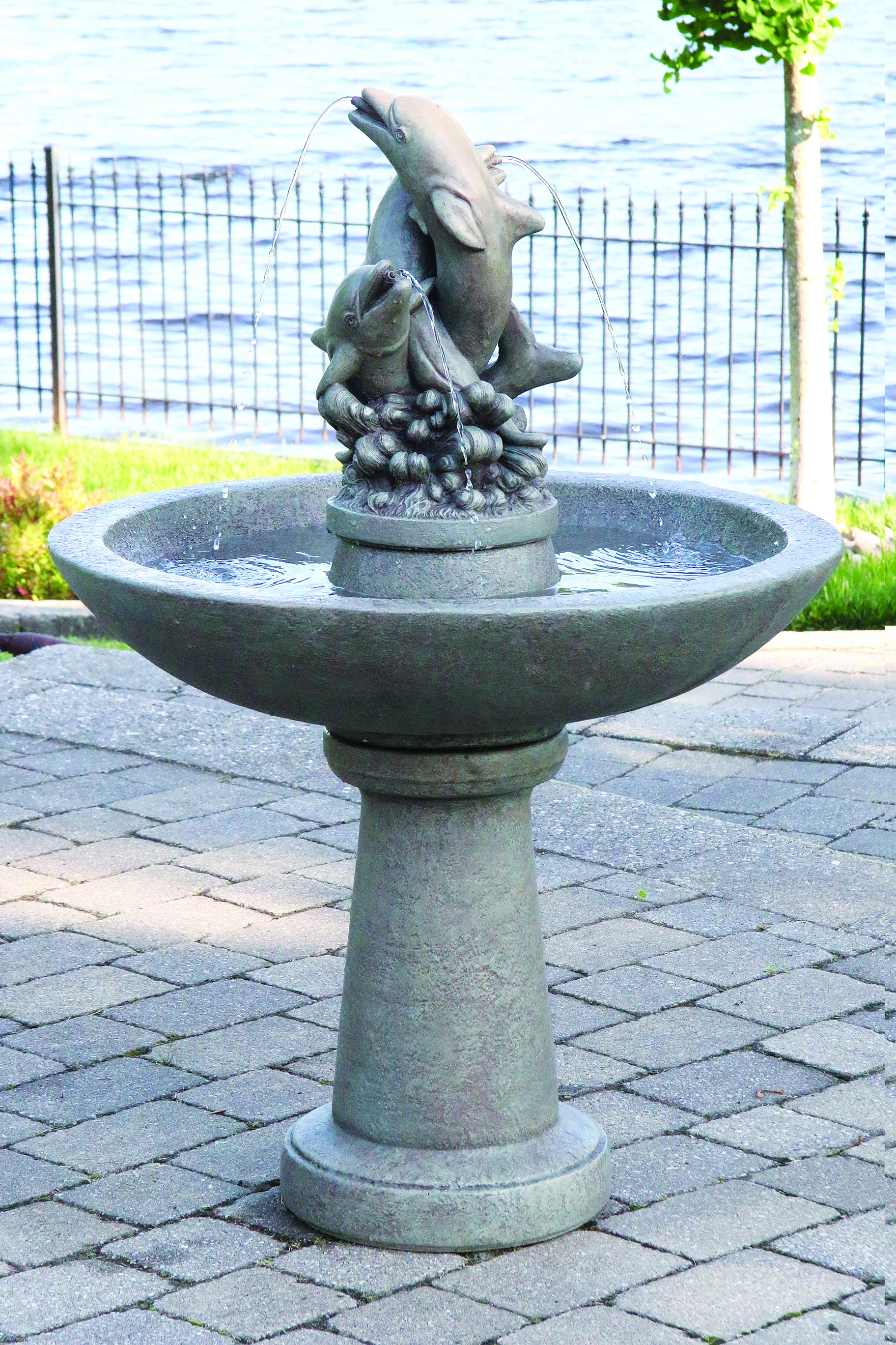 Dolphin Pair Fountain