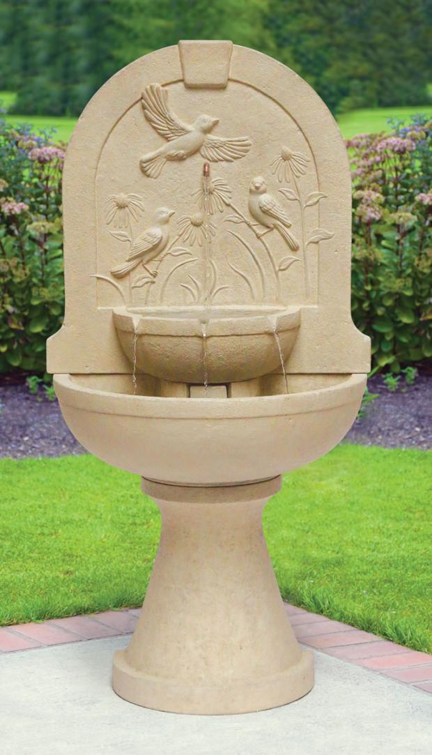 Massarelli's Laveen Arch Bird Wall Fountain - Thumbnail 2