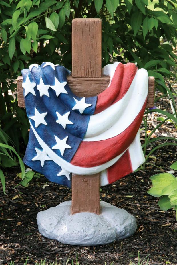 Massarelli's Memorial Cross Garden Statue - Thumbnail 2