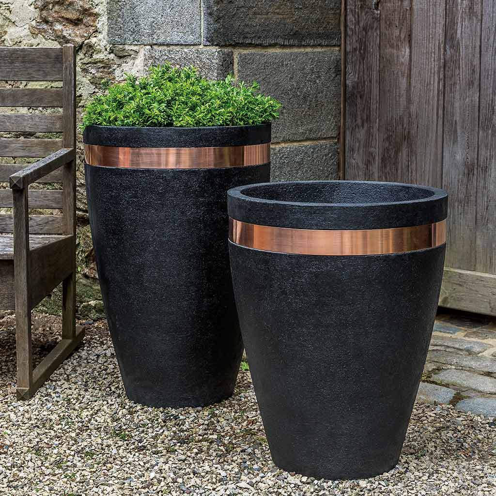 24"  Moderne Tapered Planter