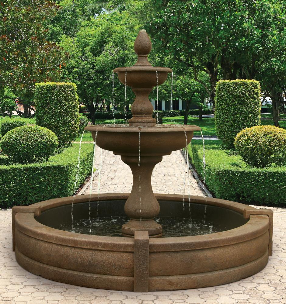 78" Vicenza Fountain with 6' Pool