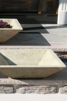 30" Square Low Bowl Planter