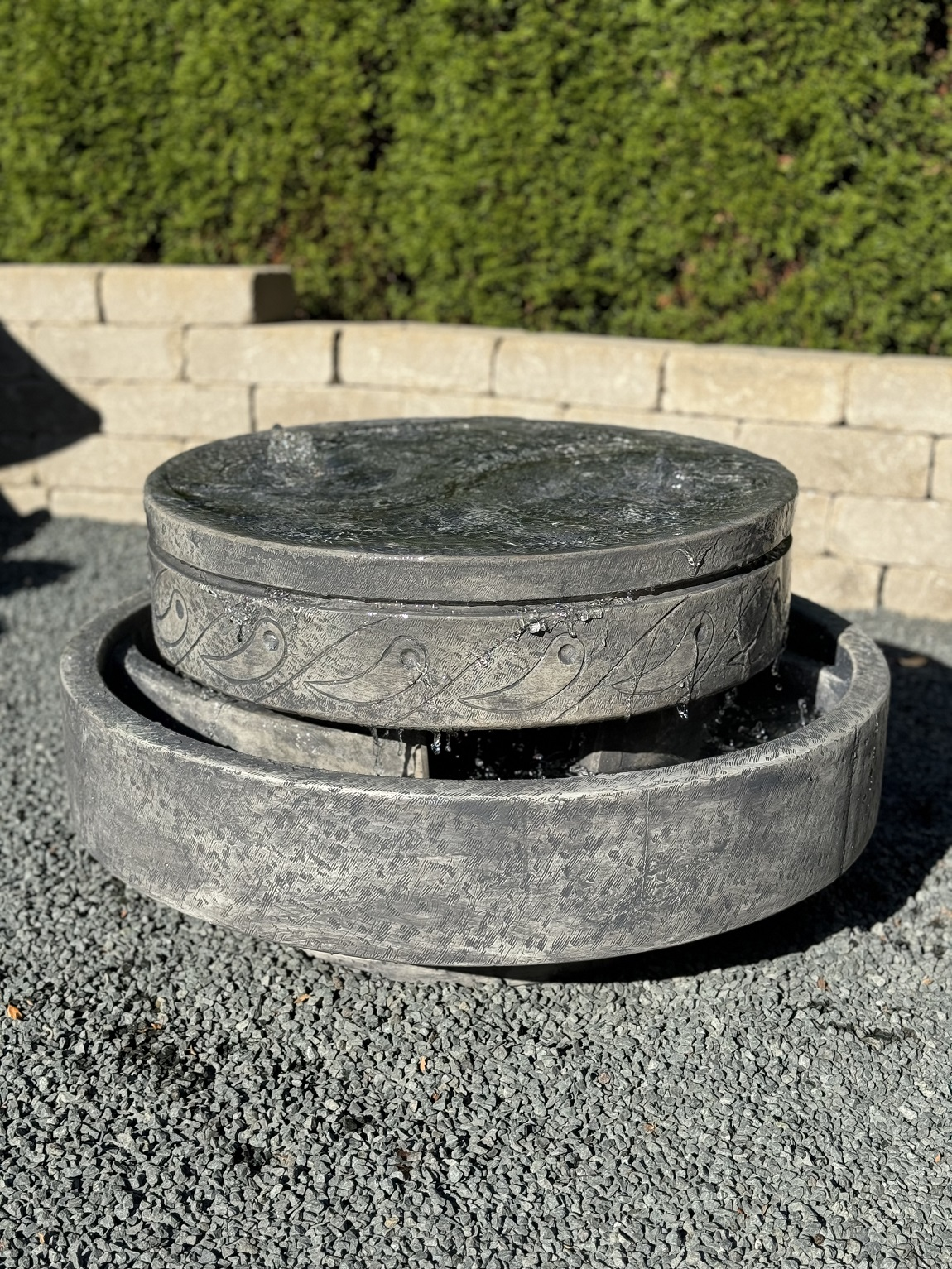 17" Yin Yang Fountain 