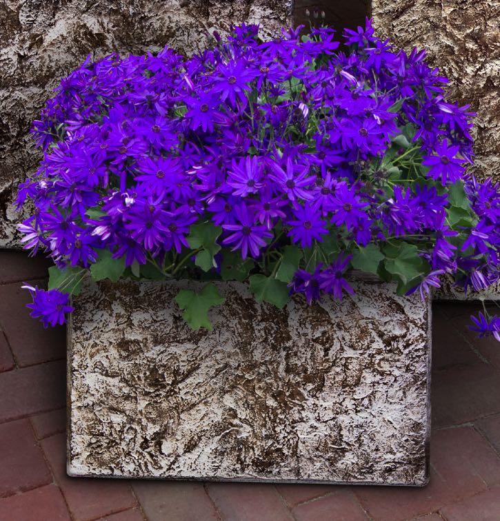 12" Small Monolith Slate Planter